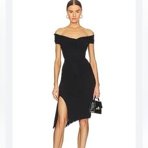 DVF Lovinia Dress in Black